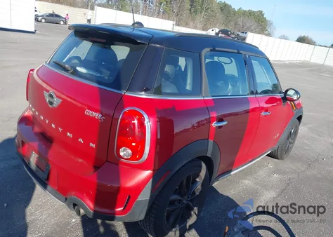 2015 Mini Countryman Cooper S z USA, uszkodzony, nr VIN WMWZC5C53FWP46688